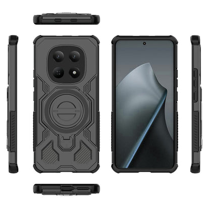 Case for Xiaomi Poco M8 / Redmi Note 15 5G, Techsuit, Carbon Shield Pro, White