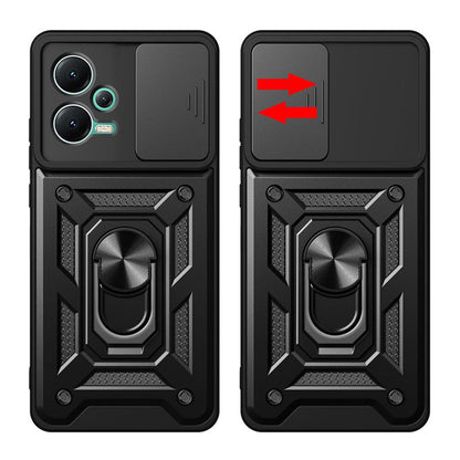 Ovitek za Xiaomi Poco X5 / Note 12 5G, Techsuit, CamShield, Črn