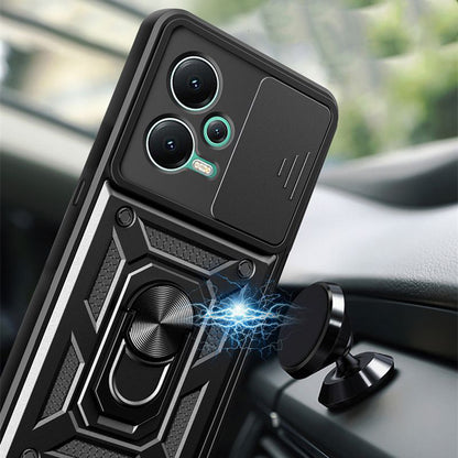 Ovitek za Xiaomi Poco X5 / Note 12 5G, Techsuit, CamShield, Črn