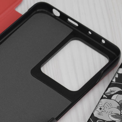Ovitek za Xiaomi Poco X5 Pro / Redmi Note 12 Pro 5G, Techsuit, eFold, Rdeča