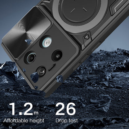 Ovitek za Xiaomi Poco X6 / Note 13 Pro 5G, Techsuit, CamGuard Pro, Črn