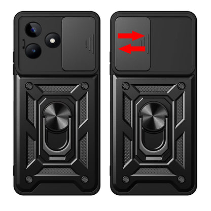 Ovitek za Xiaomi Poco X6 / Note 13 Pro 5G, Techsuit, CamShield, Črn