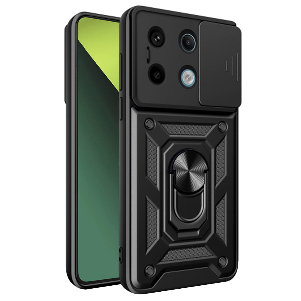Ovitek za Xiaomi Poco X6 / Note 13 Pro 5G, Techsuit, CamShield, Črn