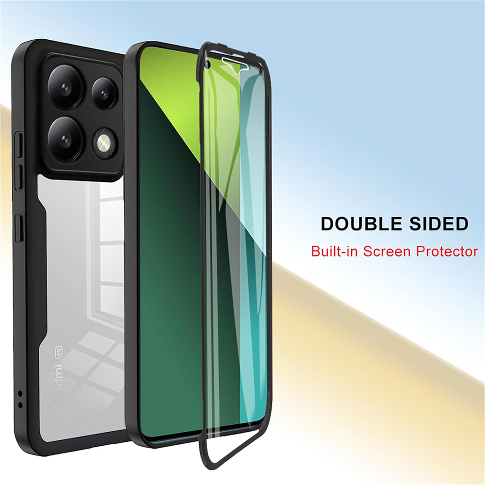 Case for Xiaomi Poco X6 / Note 13 Pro 5G, Techsuit, ColorVerse 360, Black