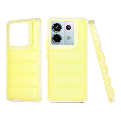 Ovitek za Xiaomi Poco X6 / Note 13 Pro 5G, Techsuit, Wave Shield, rumen