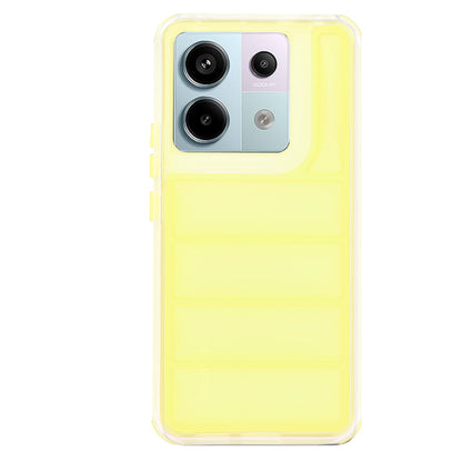 Ovitek za Xiaomi Poco X6 / Note 13 Pro 5G, Techsuit, Wave Shield, rumen