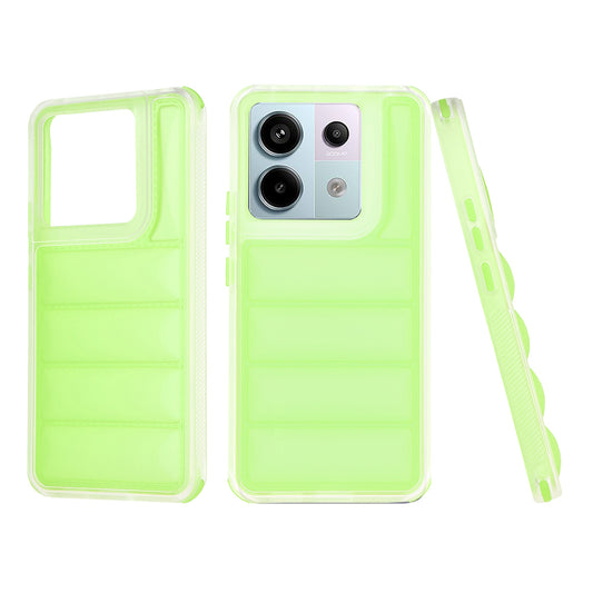 Ovitek za Xiaomi Poco X6 / Note 13 Pro 5G, Techsuit, Wave Shield, Zeleno