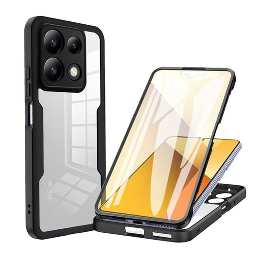 Ovitek za Xiaomi Poco X6 Pro, Techsuit, ColorVerse 360, Črn