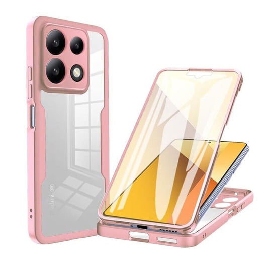 Ovitek za Xiaomi Poco X6 Pro, Techsuit, ColorVerse 360, Roza