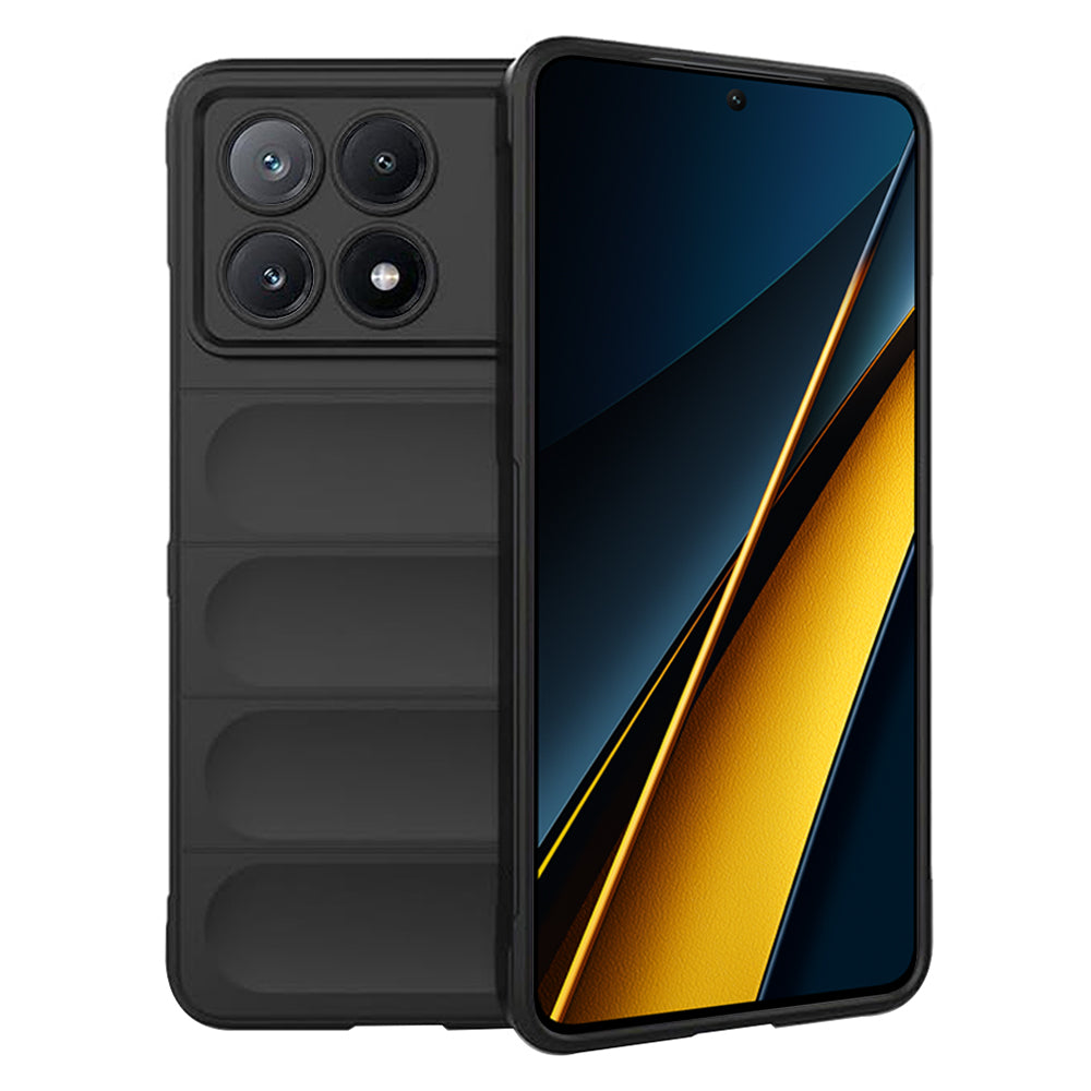 Ovitek za Xiaomi Poco X6 Pro, Techsuit, Magic Shield, Črn