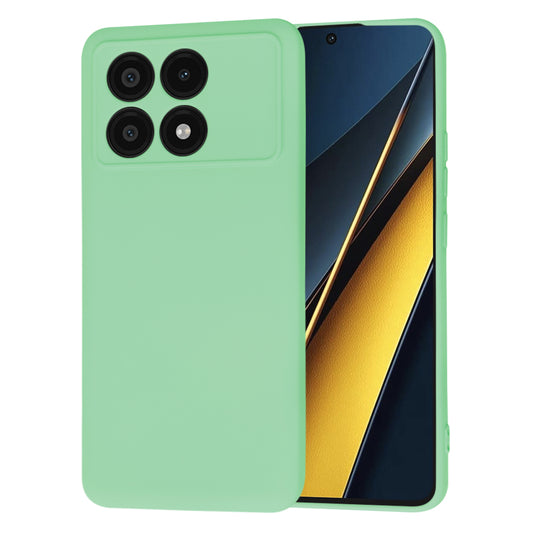 Ovitek za Xiaomi Poco X6 Pro, Techsuit, SoftFlex, Svetlo zelena