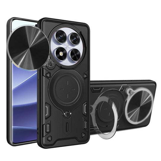 Ovitek za Xiaomi Poco X7 / Note 14 Pro 5G, Techsuit, CamGuard Pro, Črn