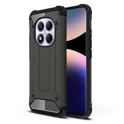 Ovitek za Xiaomi Poco X7 / Note 14 Pro 5G, Techsuit, Hybrid Armor, Črn
