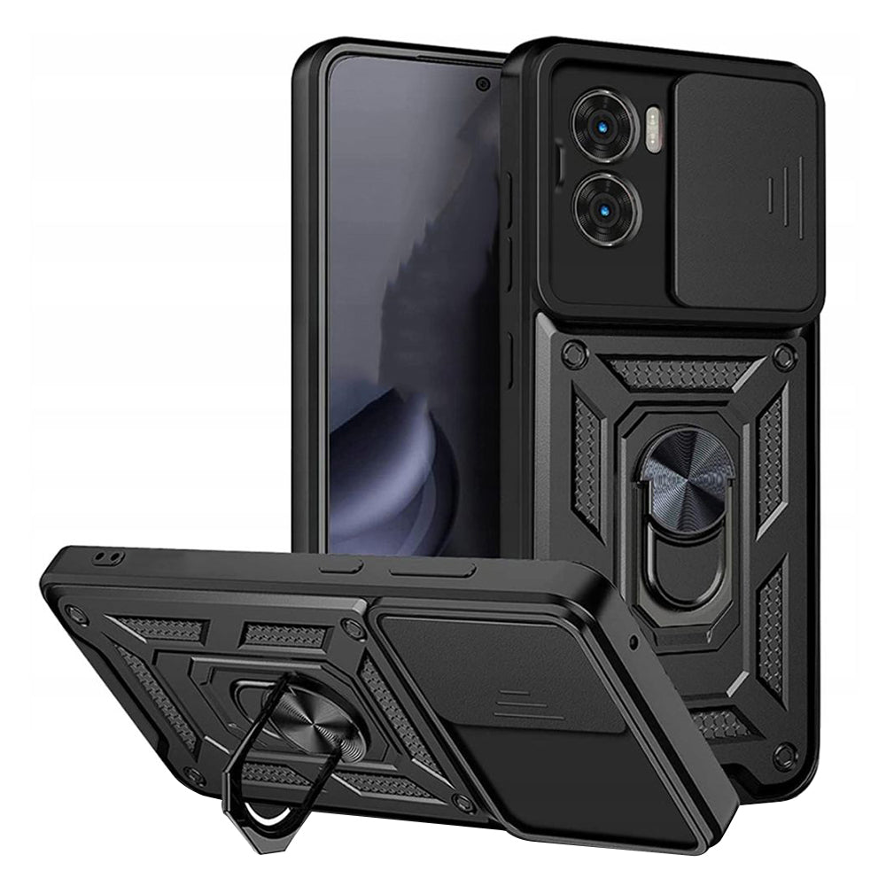 Ovitek za Xiaomi Poco X7 Pro, Techsuit, CamShield, Črn