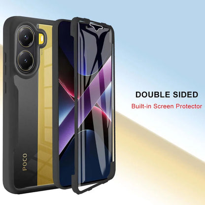 Ovitek za Xiaomi Poco X7 Pro, Techsuit, ColorVerse 360, roza
