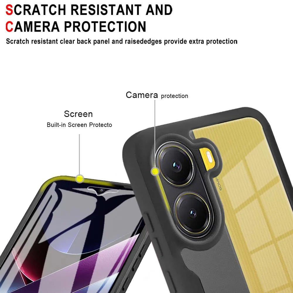 Ovitek za Xiaomi Poco X7 Pro, Techsuit, ColorVerse 360, roza