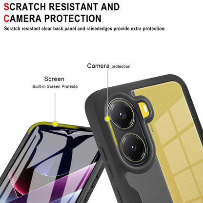 Ovitek za Xiaomi Poco X7 Pro, Techsuit, ColorVerse 360, roza