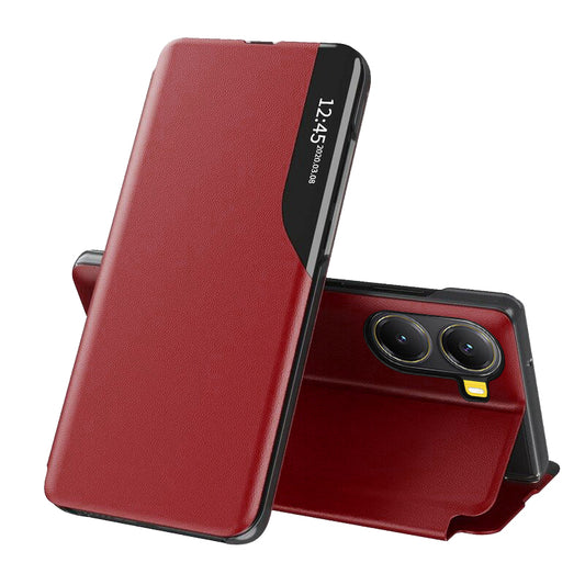 Ovitek za Xiaomi Poco X7 Pro, Techsuit, eFold, rdeč