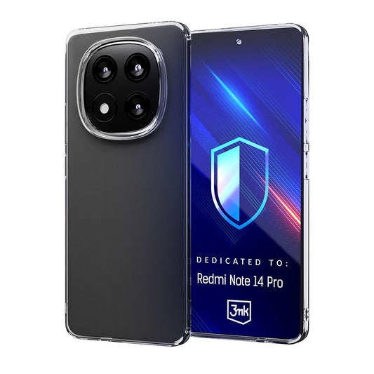 Ovitek za Xiaomi Poco X7 / Redmi Note 14 Pro 5G, 3MK, Jasno, Prosojno