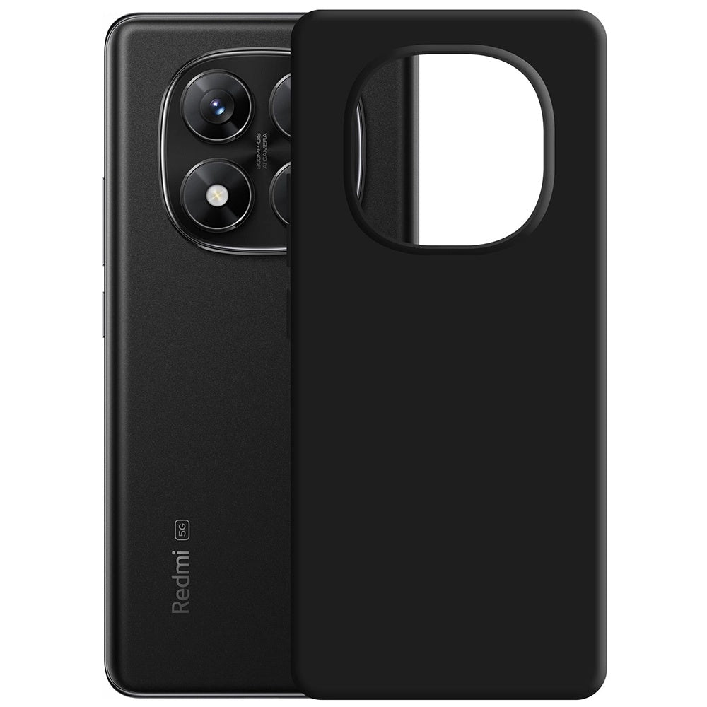 Ovitek za Xiaomi Poco X7 / Redmi Note 14 Pro 5G, 3MK, mat črn