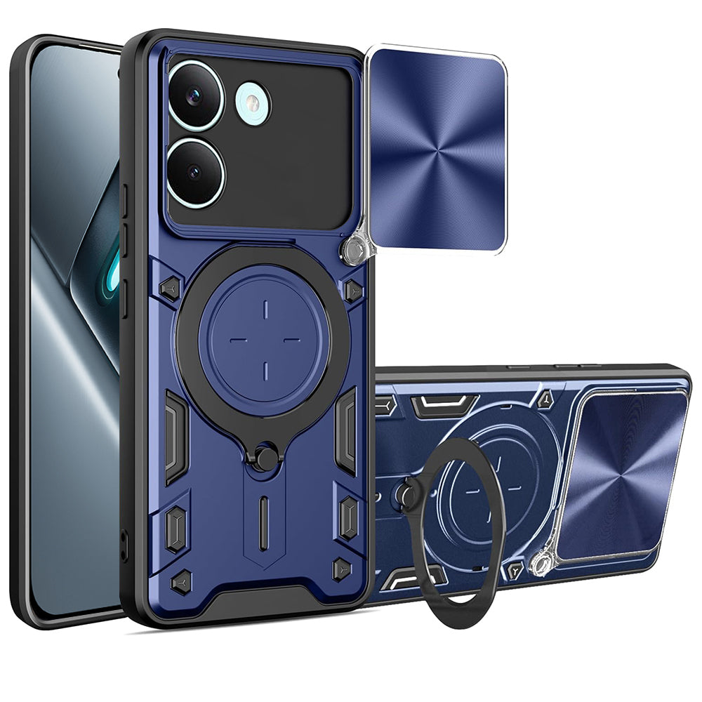 Ovitek za Xiaomi Poco X8 Pro, Techsuit, CamGuard Pro, Modra