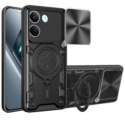 Ovitek za Xiaomi Poco X8 Pro, Techsuit, CamGuard Pro, Črn