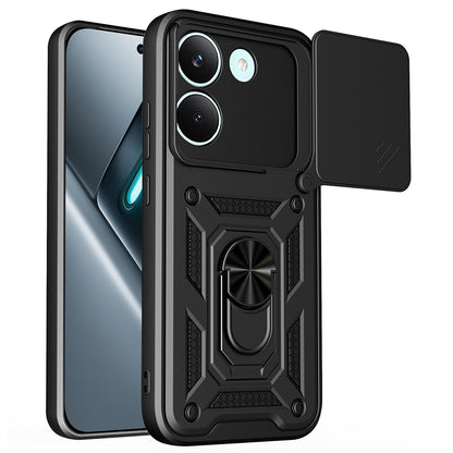 Ovitek za Xiaomi Poco X8 Pro, Techsuit, CamShield, Črn