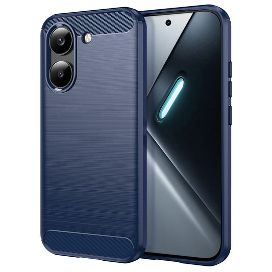 Ovitek za Xiaomi Poco X8 Pro, Techsuit, Karbon, Modra