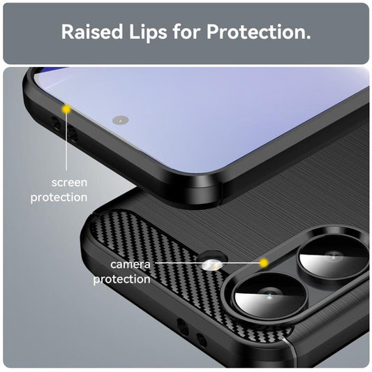 Ovitek za Xiaomi Poco X8 Pro, Techsuit, Karbon, Modra