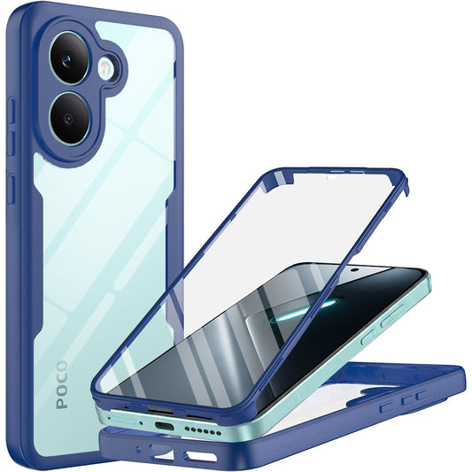 Ovitek za Xiaomi Poco X8 Pro, Techsuit, ColorVerse 360, modra