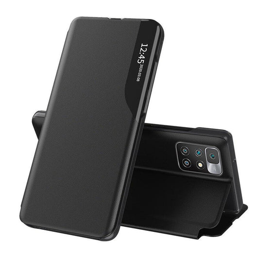 Ovitek za Xiaomi Redmi 10 2022 / 10 (2021), Techsuit, eFold, Črn