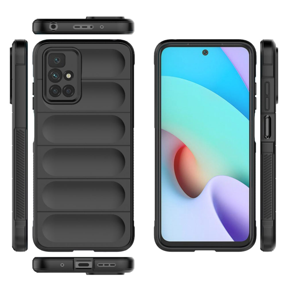 Ovitek za Xiaomi Redmi 10 2022 / 10 (2021), Techsuit, Magic Shield, Črn