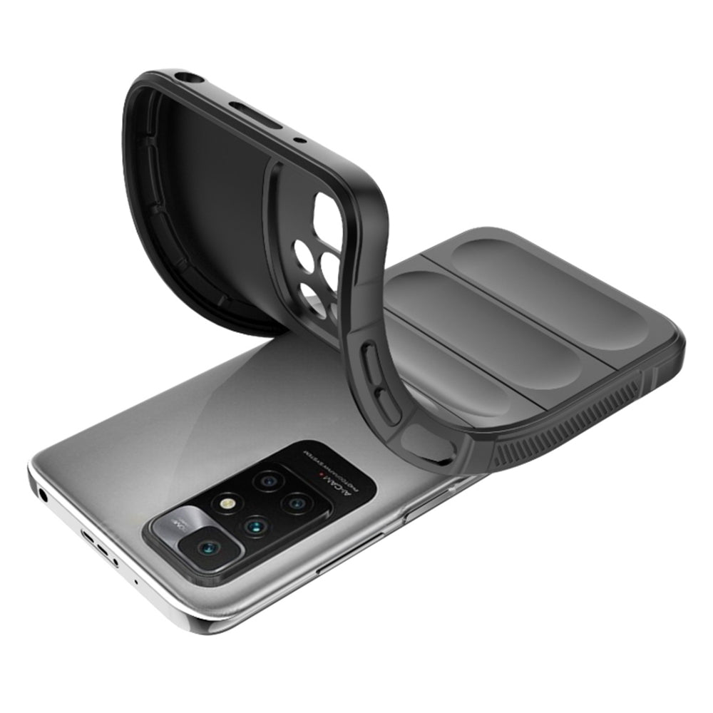Ovitek za Xiaomi Redmi 10 2022 / 10 (2021), Techsuit, Magic Shield, Črn