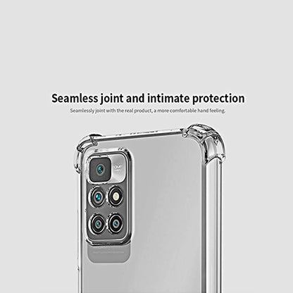 Ovitek za Xiaomi Redmi 10 2022 / 10 (2021), Techsuit, Proti udarcem Prozoren