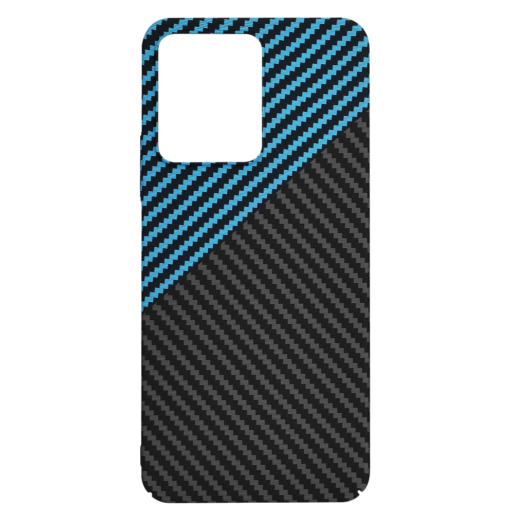 Ovitek za Xiaomi Redmi 13C 5G / 13C / Poco C65, Techsuit, Carbonite FiberShell, Črno modra