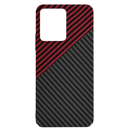 Ovitek za Xiaomi Redmi 13C 5G / 13C / Poco C65, Techsuit, Carbonite FiberShell, Črno Rdeč