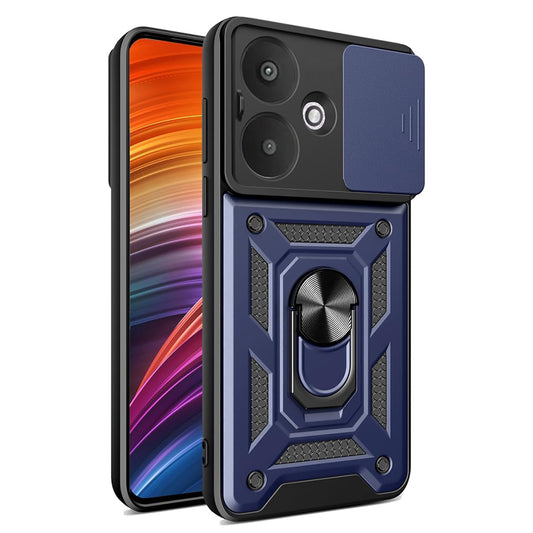Ovitek za Xiaomi Redmi 13C 5G, Techsuit, CamShield, modra