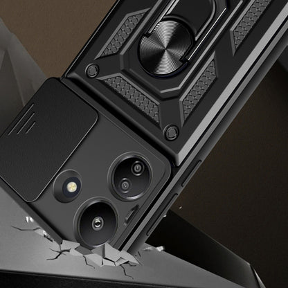 Ovitek za Xiaomi Redmi 13C 5G, Techsuit, CamShield, roza