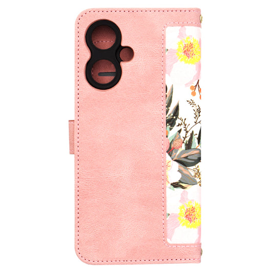Ovitek za Xiaomi Redmi 13C 5G, Techsuit, FlipCraft, roza