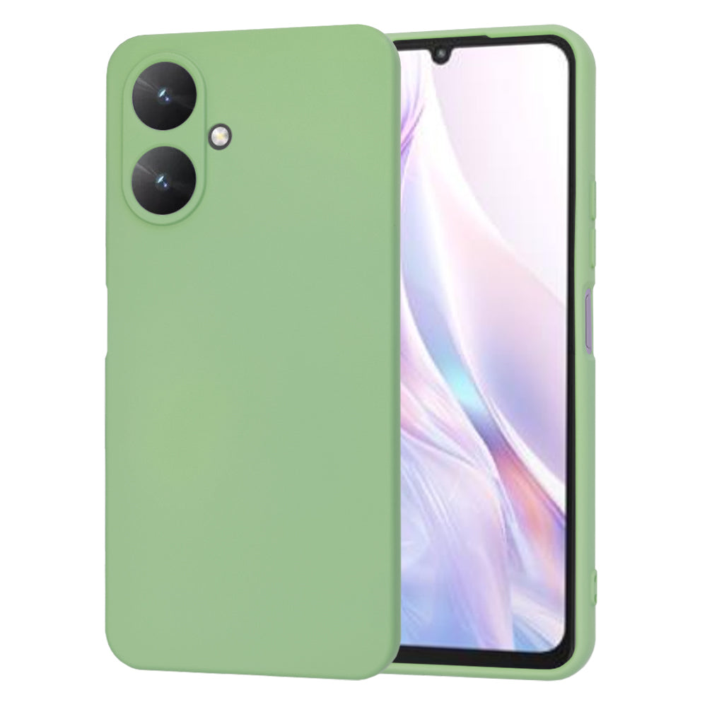 Ovitek za Xiaomi Redmi 13C 5G, Techsuit, SoftFlex, Svetlo zelena