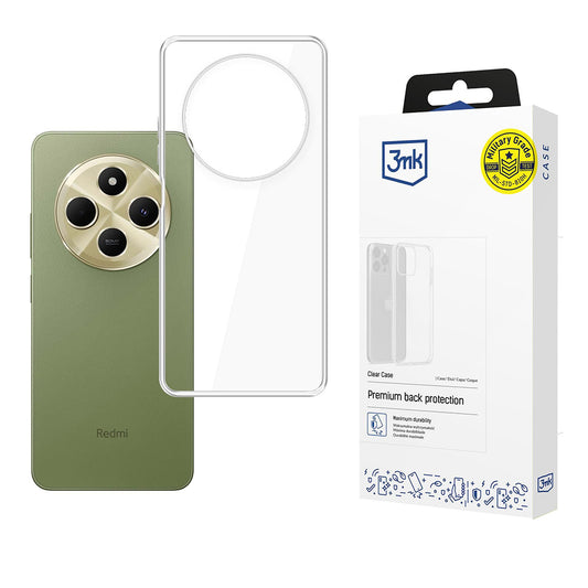 Ovitek za Xiaomi Redmi 14C, 3MK, Jasno, Prosojno