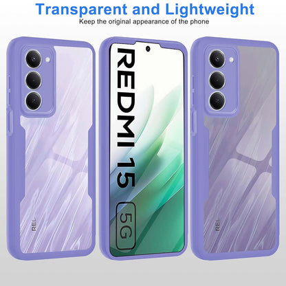 Ovitek za Xiaomi Redmi 15 5G / 15 4G, Techsuit, ColorVerse 360, Roza