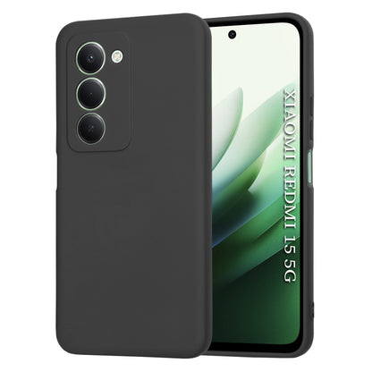 Ovitek za Xiaomi Redmi 15 5G / 15 4G, Techsuit, SoftFlex, Črn