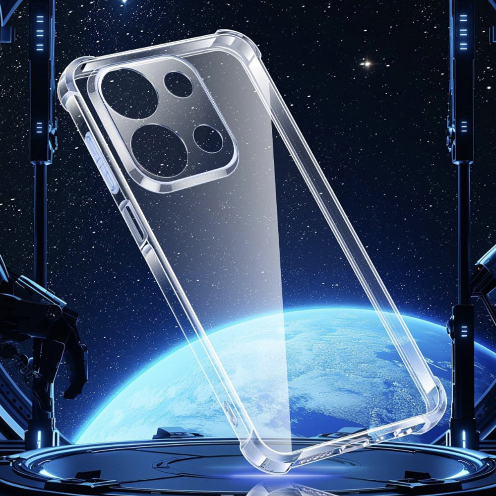 Case for Xiaomi Redmi 15C 5G / 15C 4G, Techsuit, Shockproof Clear, Transparent