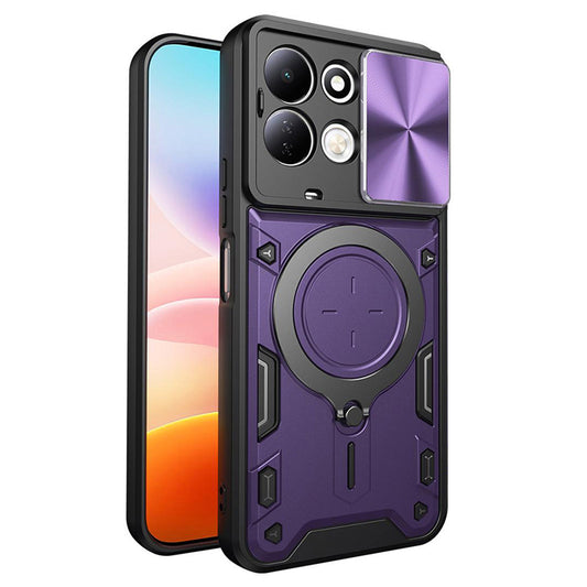 Ovitek za Xiaomi Redmi 17 5G / 17 4G, Techsuit, CamGuard Pro, vijoličen