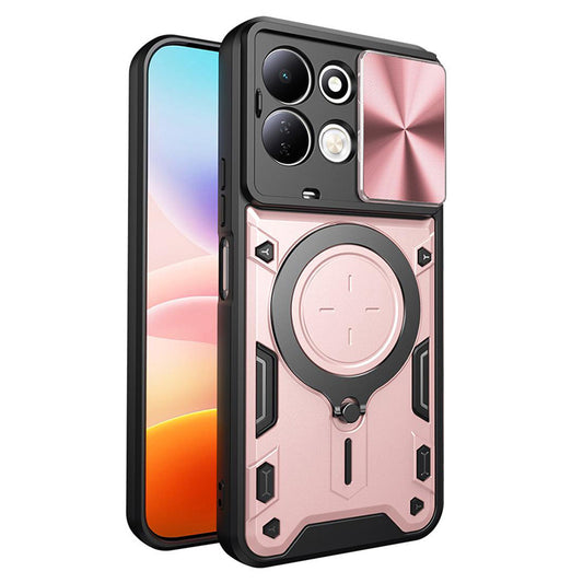 Ovitek za Xiaomi Redmi 17 5G / 17 4G, Techsuit, CamGuard Pro, rožnato zlate barve