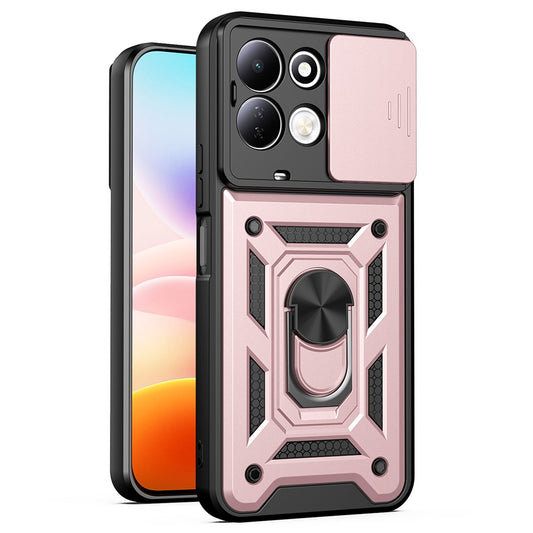 Ovitek za Xiaomi Redmi 17 5G / 17 4G, Techsuit, CamShield, rožnato zlata