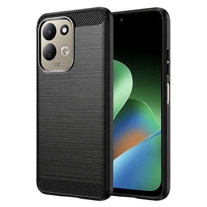 Ovitek za Xiaomi Redmi 17 5G / 17 4G, Techsuit, Karbon, Črn