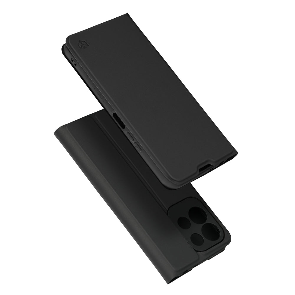 Ovitek za Xiaomi Redmi 17 5G / 17 4G, Techsuit, Magskin Book, Črn