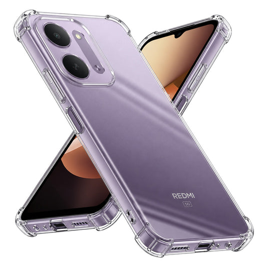 Ovitek za Xiaomi Redmi 17C 5G, Techsuit, Proti udarcem Prozoren